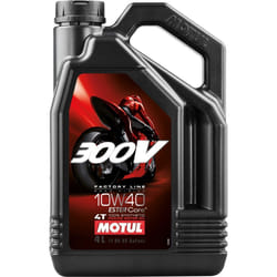 MOTUL 300V 4T Factory Line Road Racing 10W40 Olio motore 4 litri