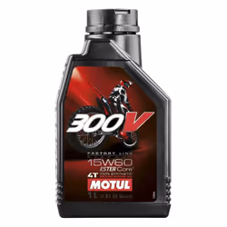 MOTUL Olio motore 300V FACTORY LINE OFFROAD, 15W60, 1L, dimensione 0-5l