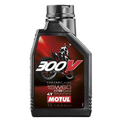 MOTUL Olio motore 300V FACTORY LINE OFFROAD, 15W60, 1L, dimensione 0-5l