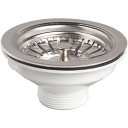 30718726 Bonde Evier D90 Cestino acciaio inox senza troppo pieno - Wirquin