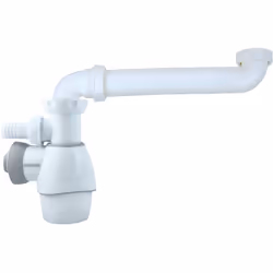Tutto in un sifone remoto. Sifone universale per lavabo e lavabo singolo Regolabile in altezza da 165 a 200 mm Dotato di pres ...