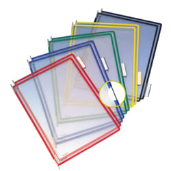 Tarifold 114009 accessori per portadocumenti girevole Multicolore PVC Cornice