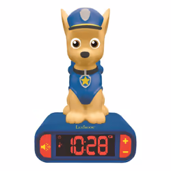 Lexibook Paw Patrol RL800PA, Sveglia digitale, Paw Patrol, Multicolore, LCD, AA / LR6, 135 mm