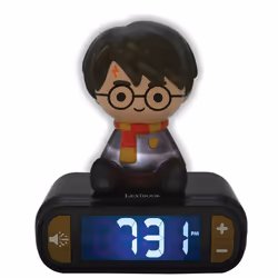 Lexibook Harry Potter RL800HP, Sveglia digitale, Harry Potter, Harry Potter, Multicolore, LCD, Batteria