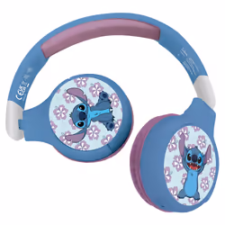 Lexibook HPBT010D cuffia e auricolare Cuffie Con cavo e senza cavo A Padiglione Musica e Chiamate USB tipo-C Bluetooth Blu, Azzurro, Rosa - Vista aggiuntiva 5