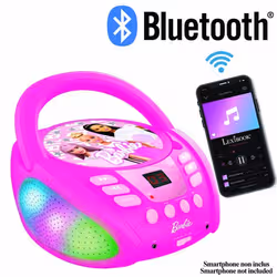Lexibook Barbie RCD109BB lettore CD Rosa Lettore CD portatile - Vista aggiuntiva 3