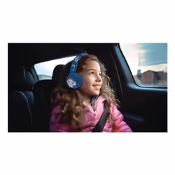 Lexibook HPBT015D cuffia e auricolare Cuffie Con cavo e senza cavo A Padiglione Musica e Chiamate USB tipo-C Bluetooth Blu, Azzurro, Rosa - Vista aggiuntiva 5