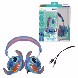 Lexibook Disney Stitch HP015D cuffia e auricolare Cuffie Cablato A Padiglione MUSICA Multicolore - Vista aggiuntiva 4