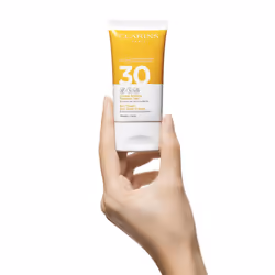 Clarins Crema Solare Viso Finish asciutto UVA/UVB 30 - Vista aggiuntiva 4