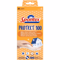 Descrizione Guantes Vinilo Protect (100 Unidades) Talla Mediana-M Ingredienti Guanti monouso in vinile