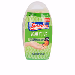 Latex Sensitive guantes satinados sin polvo talla S