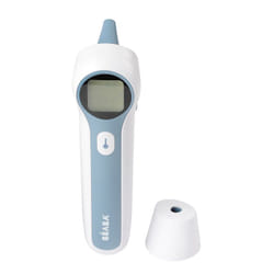 BEABA THERMOSPEED Termometro a rilevamento remoto Blu, Bianco Orecchio, Fronte Pulsanti