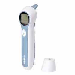 BEABA THERMOSPEED Termometro a rilevamento remoto Blu, Bianco Orecchio, Fronte Pulsanti - Vista aggiuntiva 5