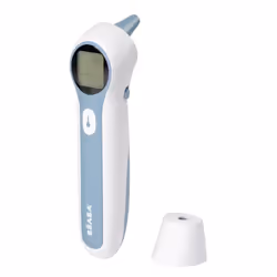 BEABA THERMOSPEED Termometro a rilevamento remoto Blu, Bianco Orecchio, Fronte Pulsanti - Vista aggiuntiva 6