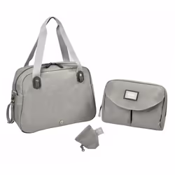 BEABA Geneva II Borsa a mano Grigio Poliestere - Vista aggiuntiva 4