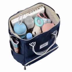 BEABA Wellington Zaino Blu Poliestere - Vista aggiuntiva 8