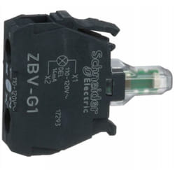 Schneider Electric - Schneider led bianco 110 elemento luminoso- Ø22 - led integrato bianco - 48-120 v