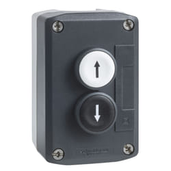 Schneider Electric XALD Interruttore a pulsante Nero, Bianco