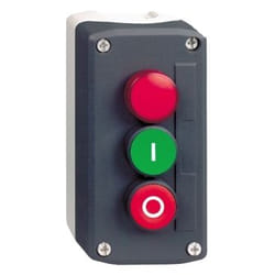 Schneider Electric XALD363M interruttore elettrico Interruttore a pulsante Nero