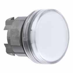Testa lampada spia Telemecanique Schneider ZB4, con le seguenti caratteristiche: Materiale testa: metallo cromato Diametro di ...