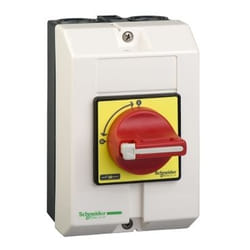 Schneider Electric VCF02GE interruttore elettrico Interruttore rotante 3P Bianco, Rosso