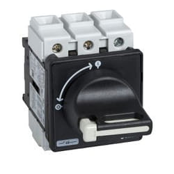Schneider Electric VBF02 interruttore elettrico Interruttore rotante 3P Nero