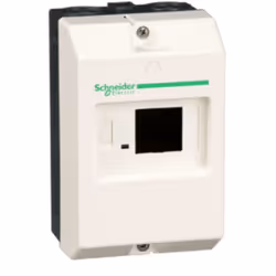 CASSETTA DOPPIO ISOLAMENTO IP41 Cassetta per interruttori automatici magneto-termici GV2 ME, sporgente, a doppio isolamento c ...