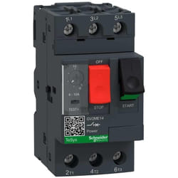 Schneider Electric - Interruttore Automatico Magnetotermico GV2ME Regolazione Protezione 6-10 a 3P