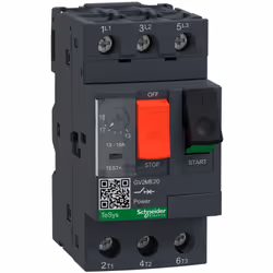GV2ME16 è un interruttore automatico TeSys GV di Schneider Electric per motori. Assicura la protezione magnetotermica dei mot ...