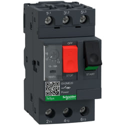 Schneider Electric - Interruttore Automatico Magnetotermico GV2ME Regolazione Protezione 13-18 a 3P