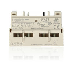 Schneider Electric - schneider GVAE11 - Contatto Ausiliario Frontale 1NA+1NC Per Salvamotore