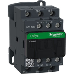 Schneider Electric - Contattore Per Applicazioni Motore TeSys LC1D 3 Poli AC3 440V 9 a 110 v ac