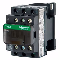 TeSys D - Contattore tripolare, AC3 - 18A, contatti ambiente NO+ NC, bobina 400 V CA 50/60 Hz, terminali a vite LC1D18V7