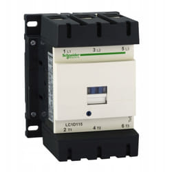 Schneider Electric - tesys d - contattore tripolare, AC3 - 115A, contatti motore. na+ nc, bobina 230 vac 50/60HZ, morsetti a vite