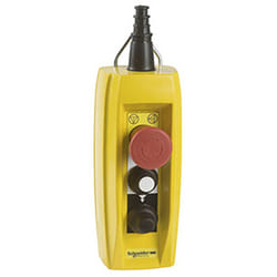 Schneider Electric - XACB3291 Accessorio distributore Poliestere rinforzato con fibra di vetro Giallo 1 pz.
