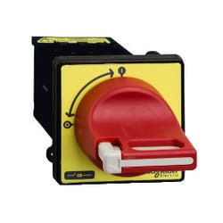 Schneider Electric VCDN20 interruttore elettrico Interruttore rotante 3P Rosso, Giallo