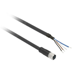 Schneider Electric - Schneider connettore con cavo 5mt m8 dritto 4 poli xzcp0941l5