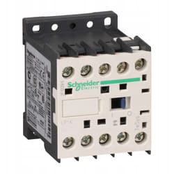 Schneider Electric - tesys k - contattore tripolare, AC3 - 12A, punto di contatto 1XNO, bobina 24 v cc, morsetti a vite