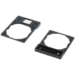 Schneider Electric - Schneider porta etichette standard per etichetta 8x27 targhetta 0-1 zby2178