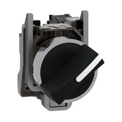 Schneider Electric - Selettore a Leva Telemecanique 2 posizioni nero XB4BD21