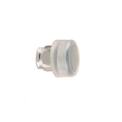 Schneider Electric - Schneider testa pulsante sporgente nero con cappuccio in silicone trasparente zb4bp2