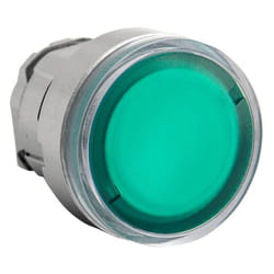 Schneider Electric - Testa pulsante Telemecanique luminoso led Verde ZB4BW333