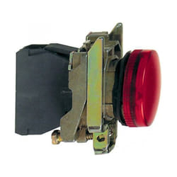 Schneider Electric - Schneider lampada spia rossa led integrato 230v luce fissa xb4bvm4