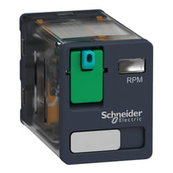 Schneider Electric - schneider RPM21BD Harmony Relay rp - relè di potenza - spina - test - 2OF - 15A - 24VDC