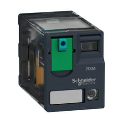 Schneider Electric - Relè Miniatura 4 Co Con Led 12 v Dc ( schneider cod. RXM4AB2JD )