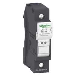Schneider Electric - Portafusibile Telemecanique TeSys 10X38 1P per dc DF101