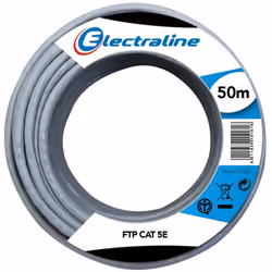 Cavo di rete FTP cat5E 50 metri cavo ethernet Senza spina