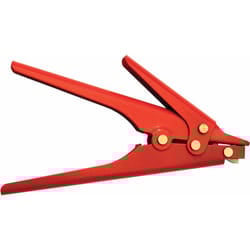 Electraline - 500242 Pinza Tira Fascette, Rosso