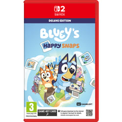 BANDAI NAMCO Entertainment Blueys Happy Snaps Deluxe Edition NSW2 Inglese, Francese, ITA, Tedesca, ESP, Giapponese, Cinese semplificato, Cinese tradizionale, Portoghese Nintendo Switch 2