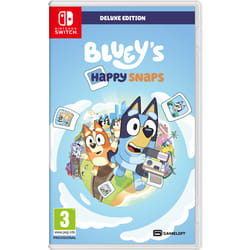 BANDAI NAMCO Entertainment Blueys Happy Snaps Deluxe Edition NSW Inglese, Francese, ITA, Tedesca, ESP, Giapponese, Cinese semplificato, Cinese tradizionale, Portoghese Nintendo Switch